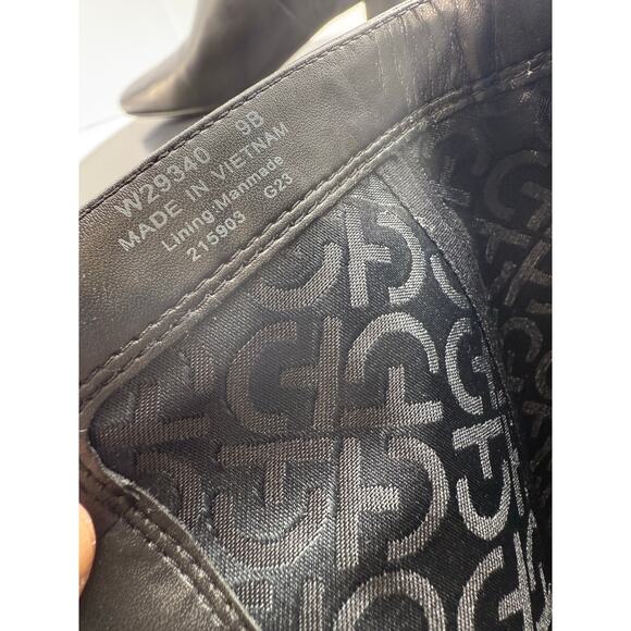 Cole Haan GO TO BLOCK Womens Size 9B Leather Block Heel Knee-High Boots W29340 - Picture 11 of 14